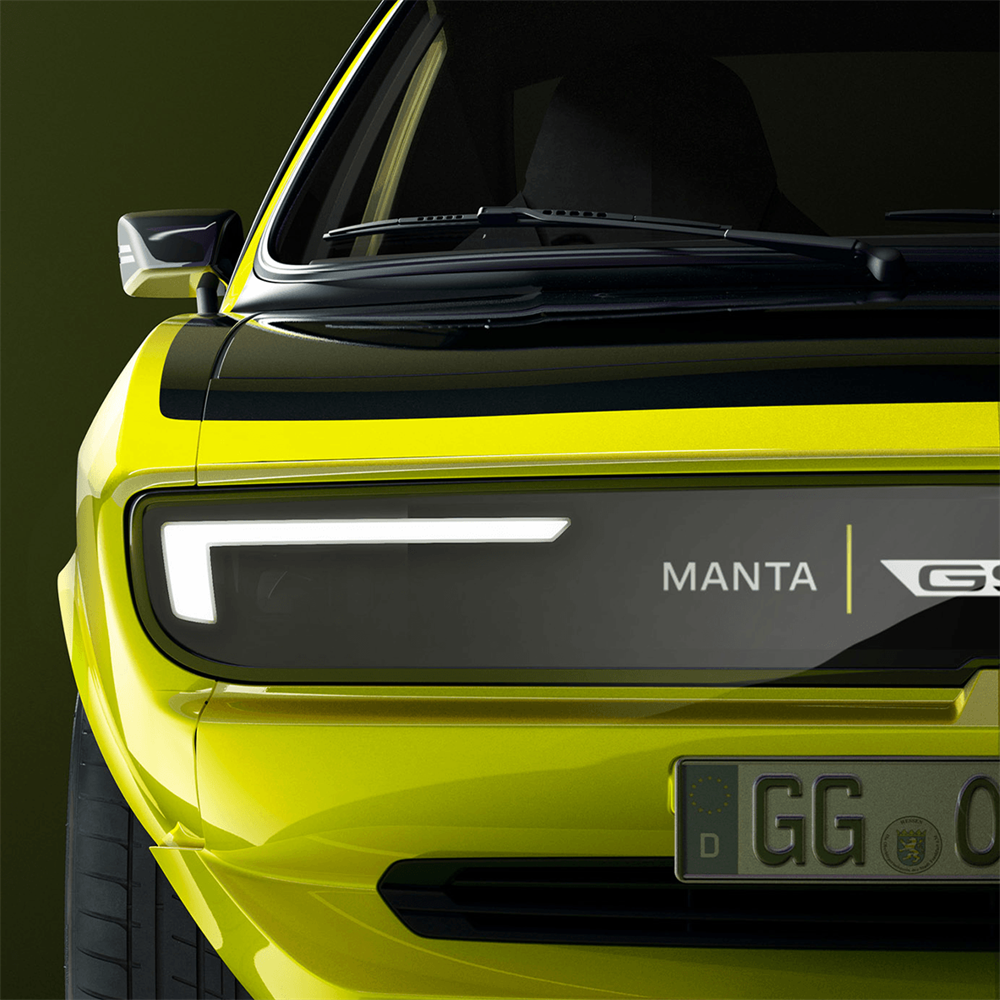 Opel Manta gaat elektrisch