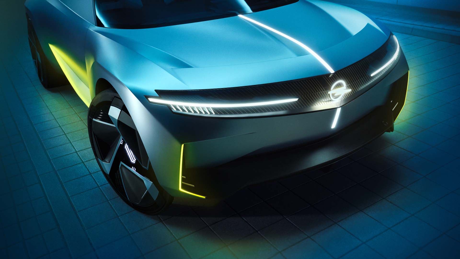 ‘Schilderen met licht’: Opel Experimental kan zien in het donker