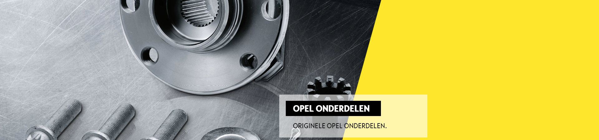 Onderdelen werkplaats Opel Van Mill