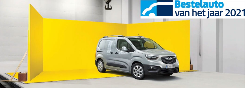 De Opel Combo bestelauto van het jaar 2021 