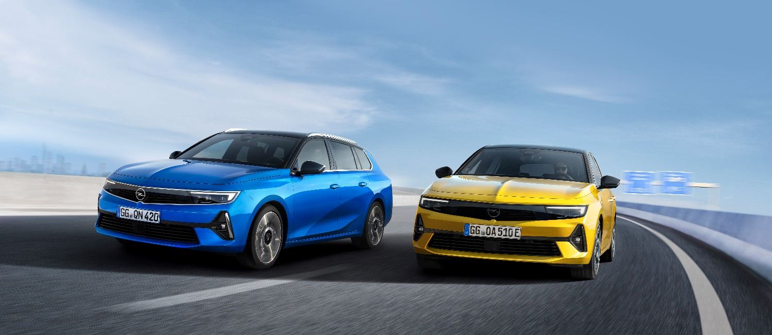 Opel Astra en Astra sports tourer 2022