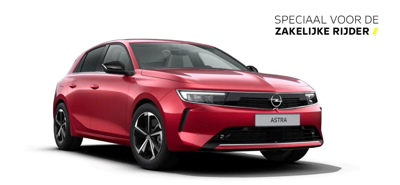 Opel Astra business elegance rood 2022