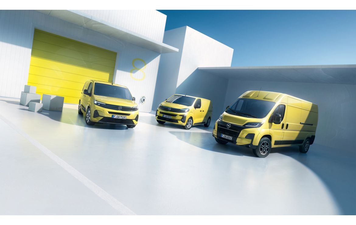 Opel onthult een nieuwe generatie bedrijfswagens